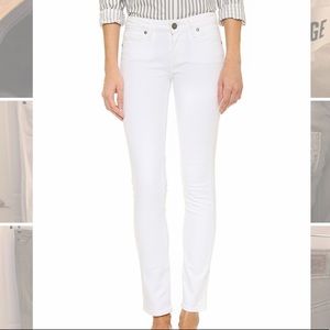 Paige White Skyline Skinny Jeans Size 28